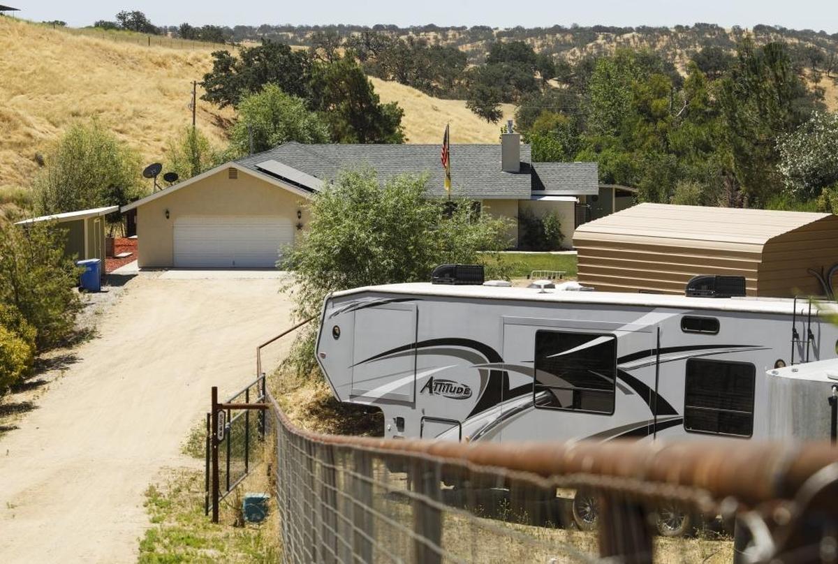 5544 Prancing Deer Place is a four-bedroom home outside city limits in rural Paso Robles, listed at $515,000.