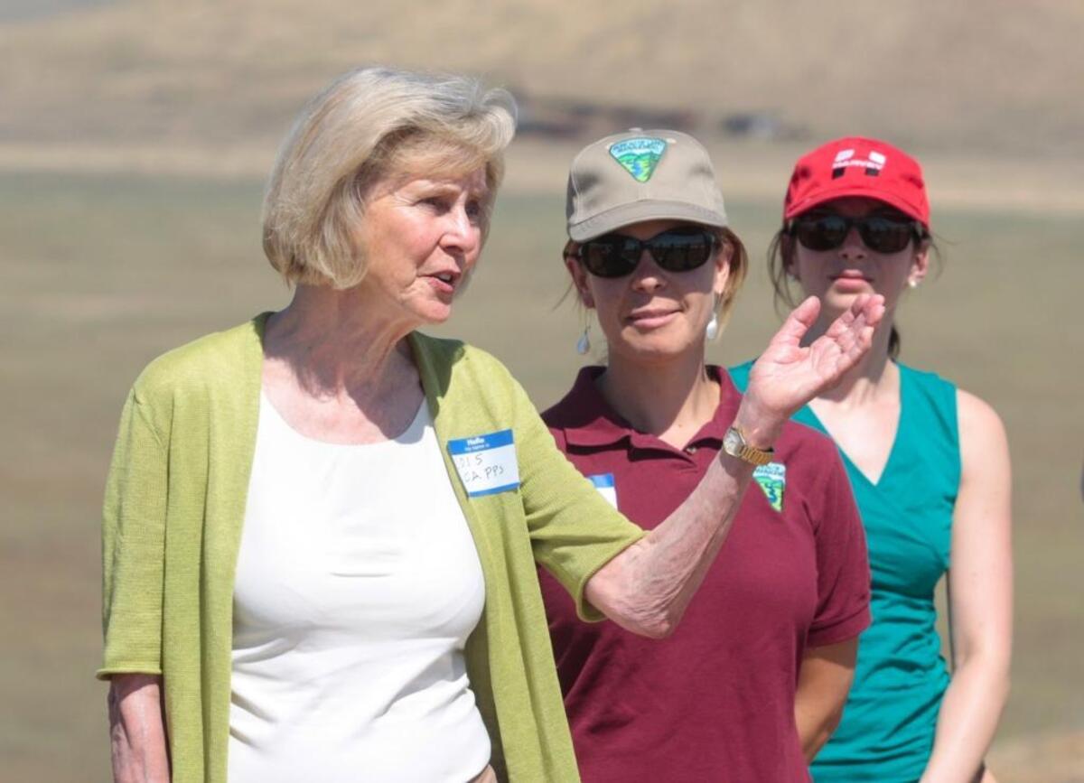 Rep. Lois Capps took part in a tour celebrating the 15th anniversary of the creation of the Carrizo Plain National Monument on June 1. Capps is retiring after more than two decades in office. Photo from Nov. 2016.