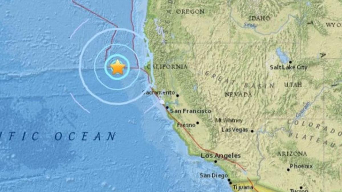 A 5.7 magnitude earthquake has struck off the coast of Northern California.