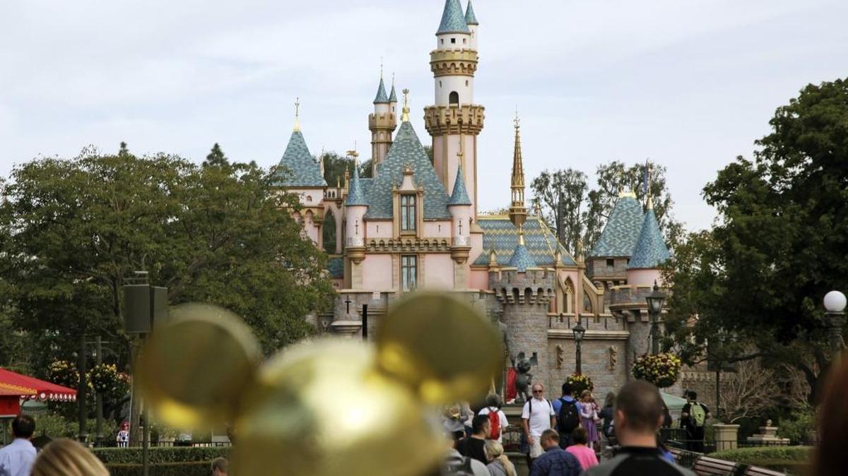 Sleeping Beauty’s Castle at Disneyland in Anaheim.