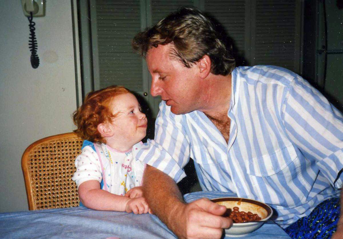 Frank Kalman of San Luis Obispo is pictured with his daughter Calli. Calli She was diagnosed with a rare disease, neuroblastoma, at the age of 12 and received medical treatment for several years to battle the illness.