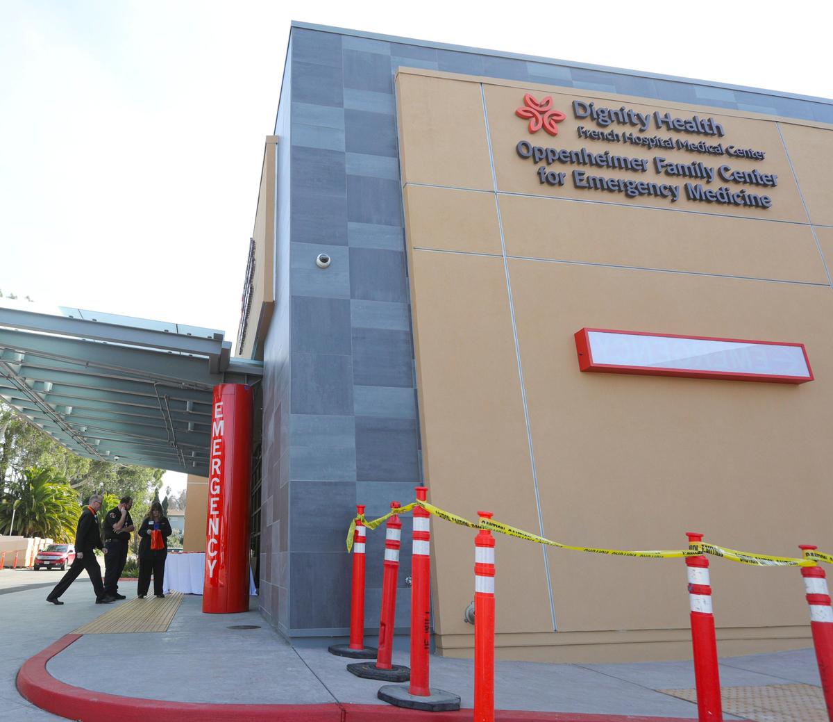 The new Oppenheimer Family Center for Emergency Medicine doubles the size of French Hospital Medical Center’s emergency department.