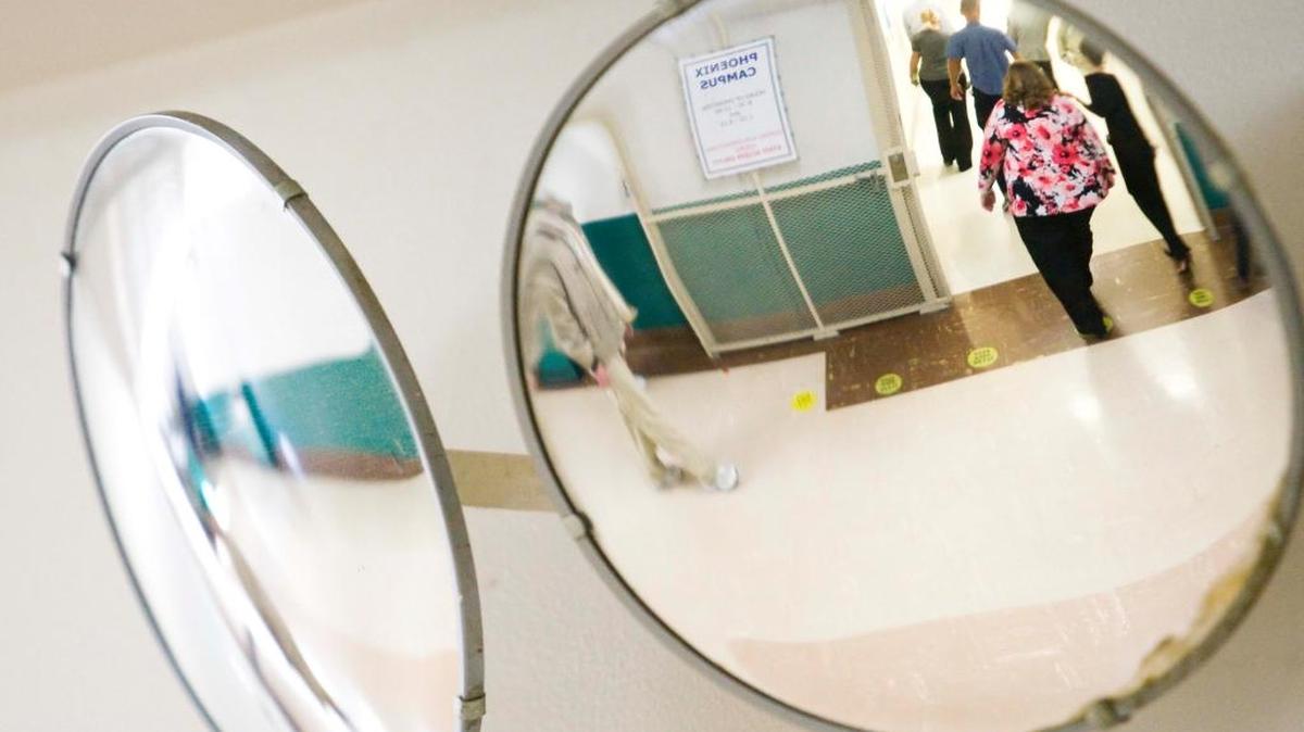 Hospital interior.