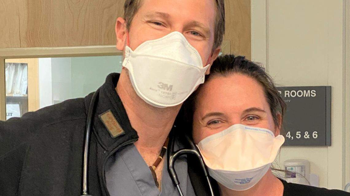 ‘We’ll never forget them’: SLO County doctor couple offers a look inside the pandemic ER