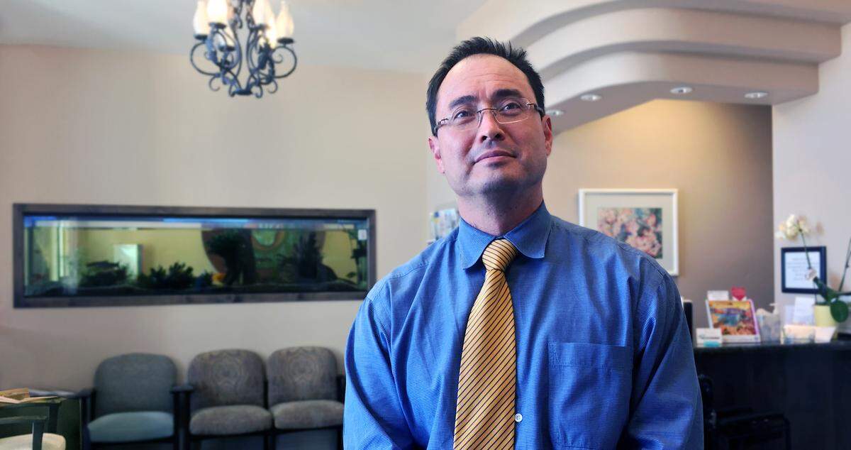 Doctor Erick Hjortvang is one of two physicians at PRC Oncology in Arroyo Grande