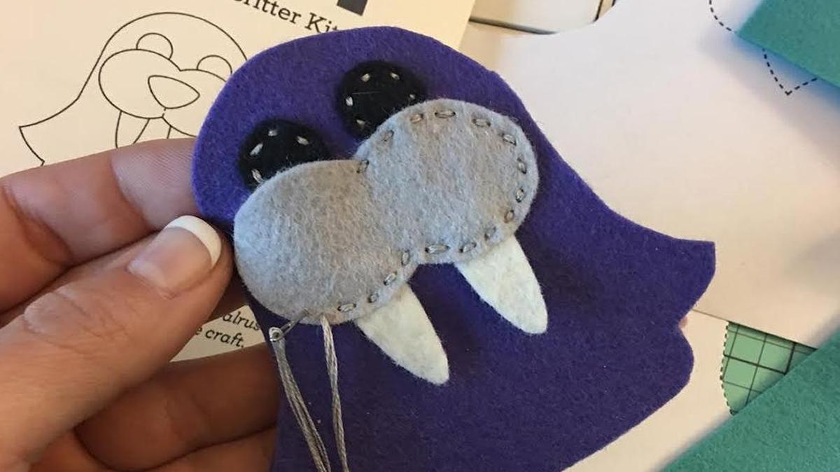 How To Saturday attendees will learn how to make crafts, like this felt walrus, during during a free preview of city recreation classes, to be held on Saturday at the Paso Robles City Library.