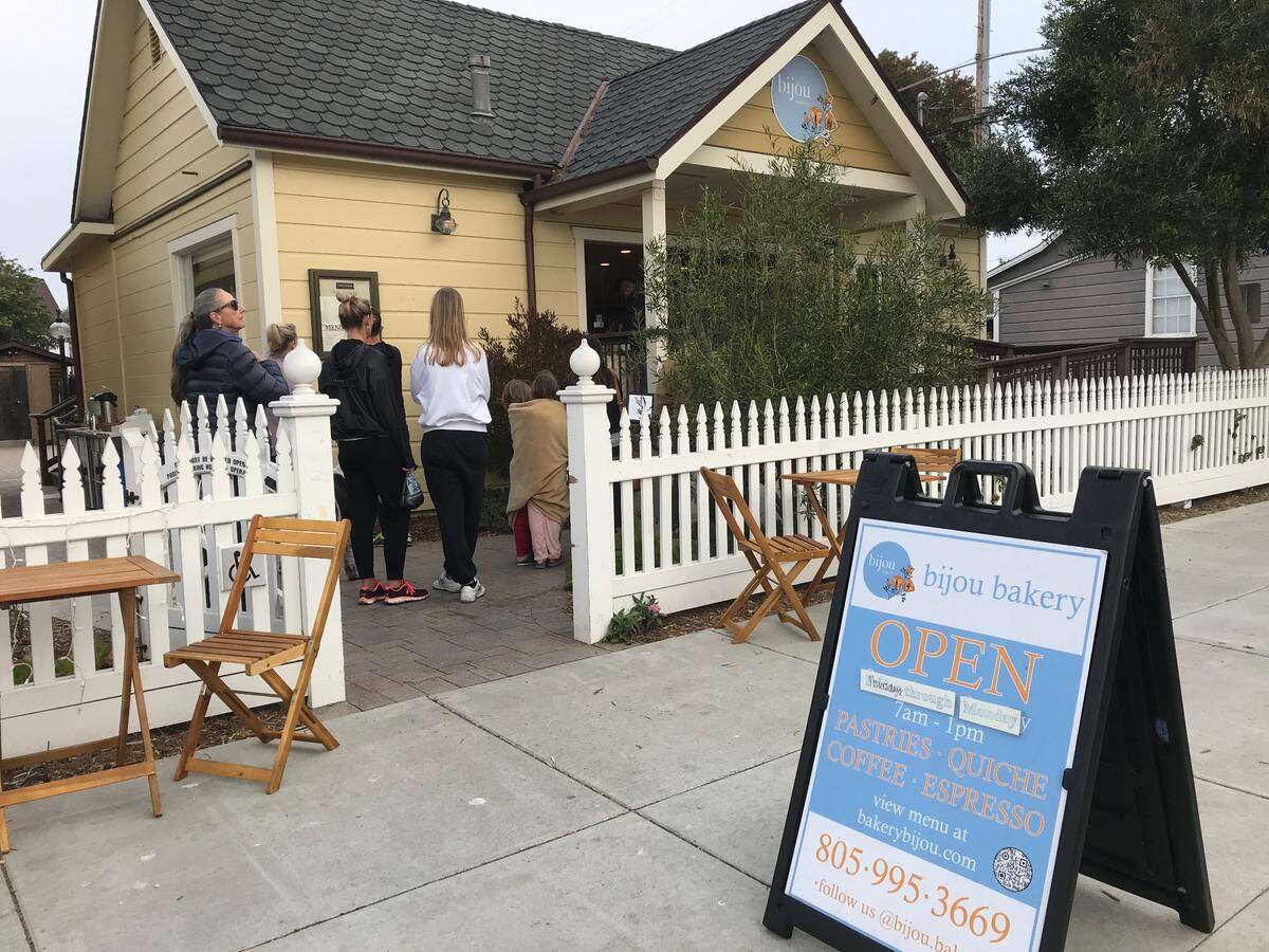 Tribune readers who voted in a recent unscientific poll selected Bijou Bakery in Cayucos as the best of 26 bakeries in San Luis Obispo County.