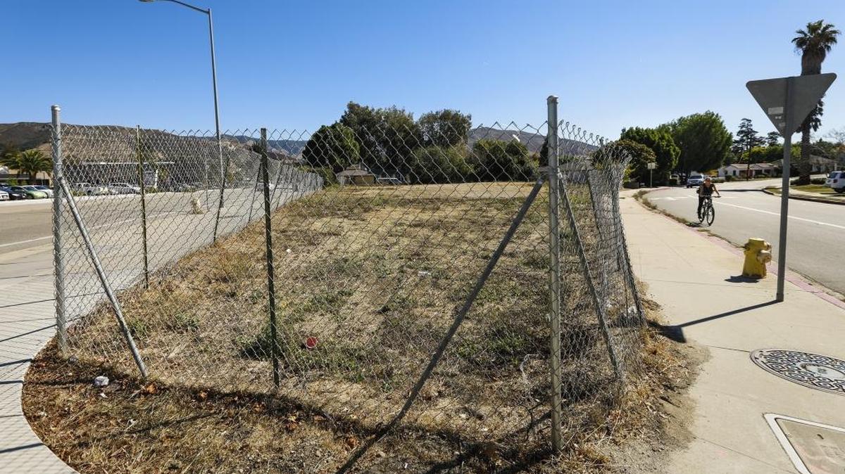 A mixed-use housing project is proposed for this property at 22 Chorro St. at the corner of Foothill Boulevard and Chorro Street.