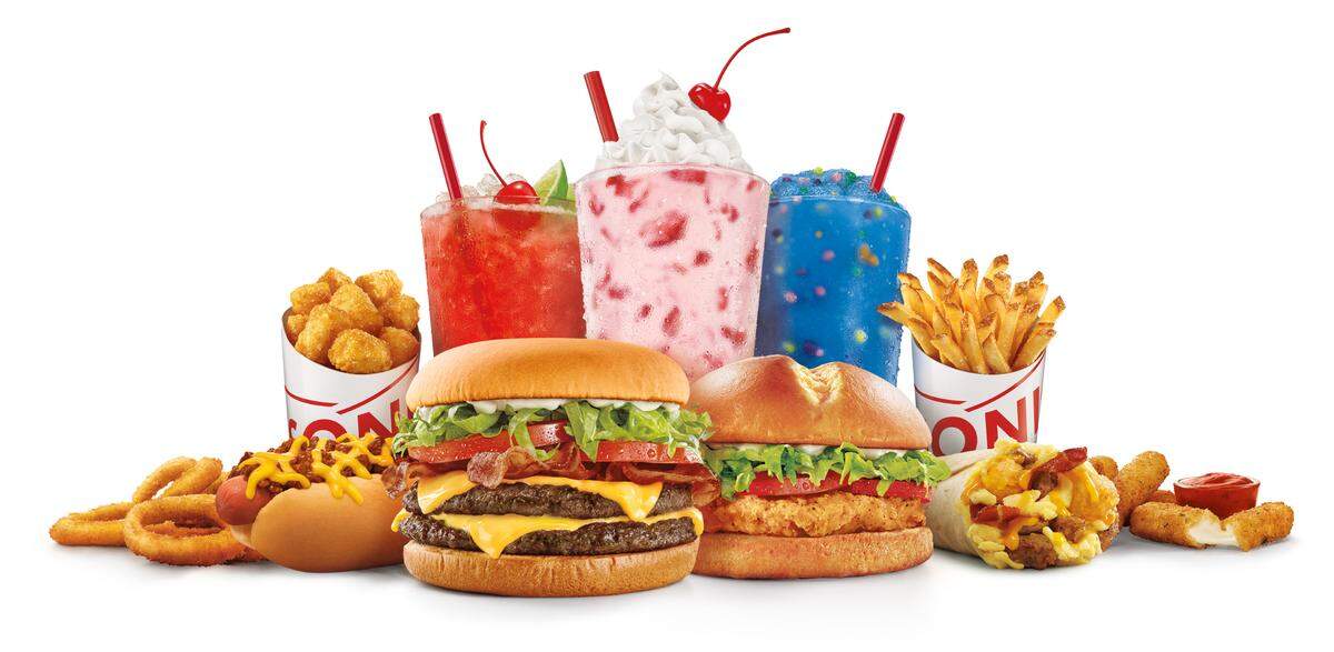 Sonic is opening a new location at 5873 Antelope Road in Citrus Heights on Monday, Sept. 15, 2025. The menu includes burgers, hot dogs, fries and drinks.