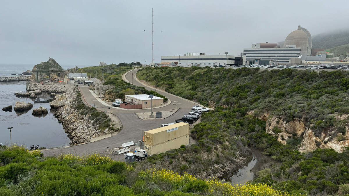 Diablo Canyon nuclear power plant in April 2024.