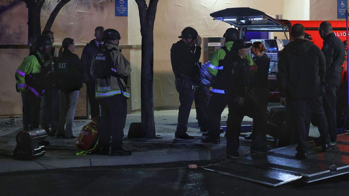 Arroyo Grande Police Department, San Luis Obispo County Sheriff’s Office, California State Parks, Santa Maria Police Department and other agencies were at the scene of a shooting on Courtland Street on Jan. 31, 2024.