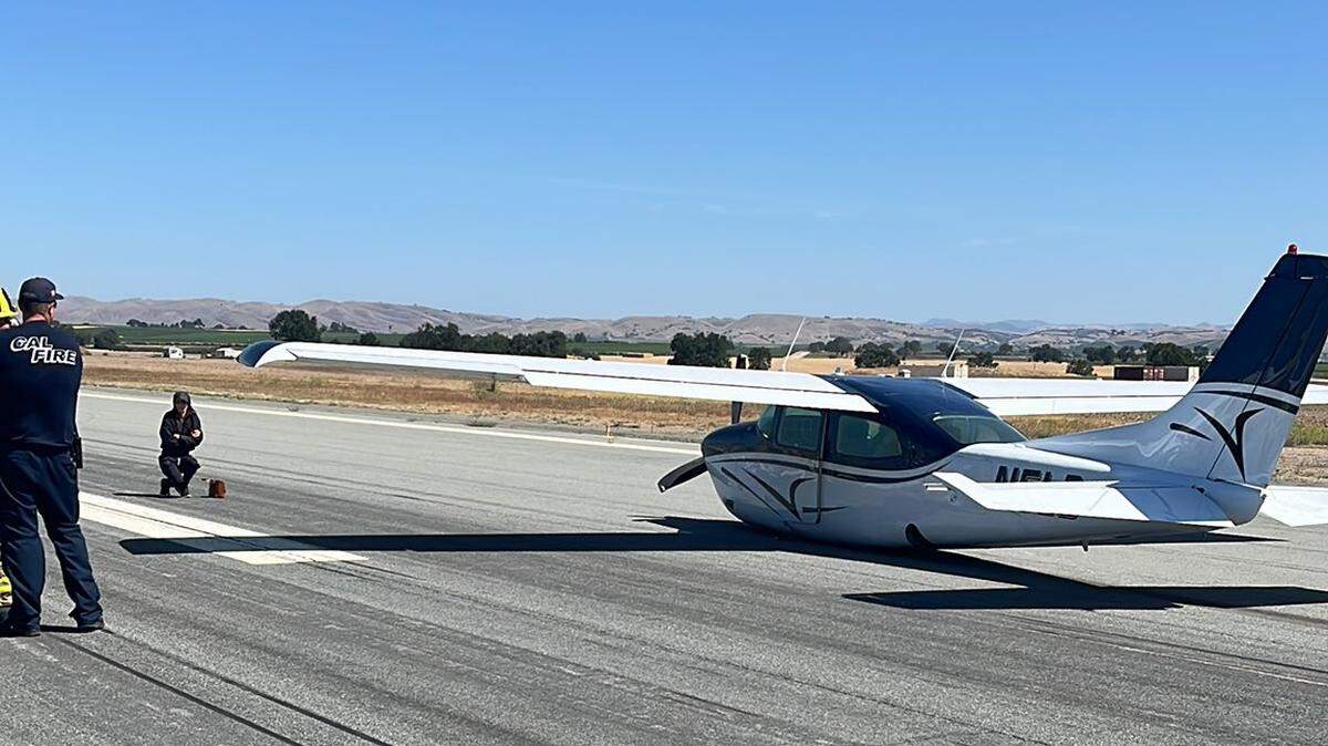 A small airplane crash-landed at the Paso Robles Municipal Airport on June 20, 2025. The crash did not result in injuries.