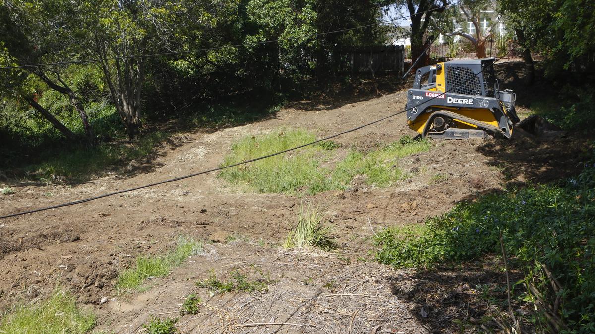 The backyard of this home off of Kentucky Street soon will have a secondary dwelling house built on it. Between January and June 2017, the city had no new policy after the state law made its old law void.