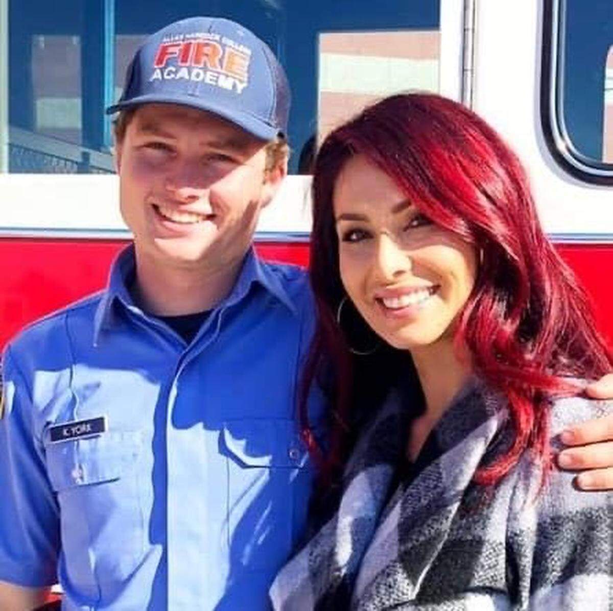 Jeovana Sullivan and her son, Kegin York, who was killed along with three others after the car in which they were traveling crashed into a tree east of Templeton.