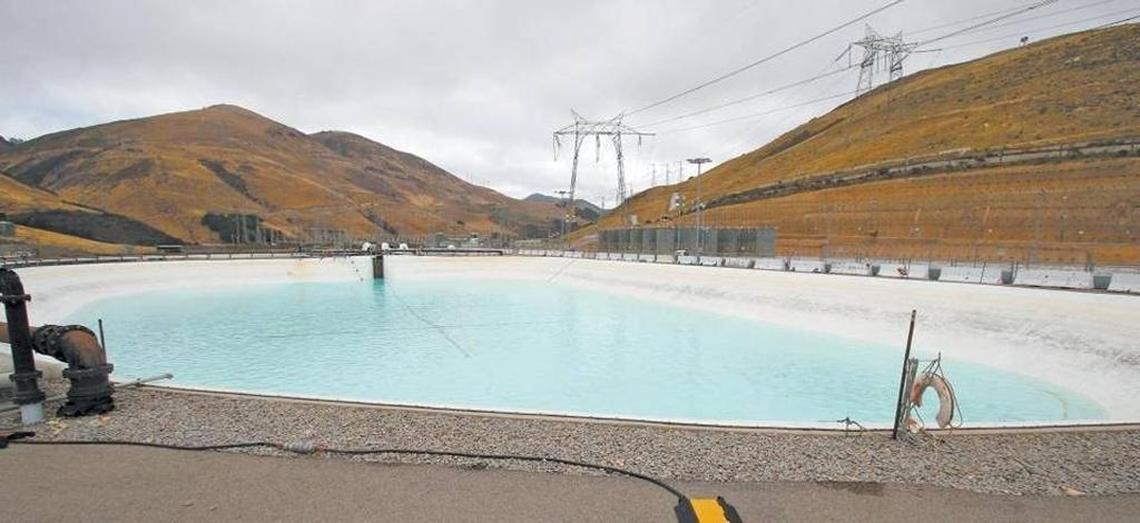 Two reservoirs can hold 5 million gallons of desalinated seawater at Diablo Canyon nuclear power plant.