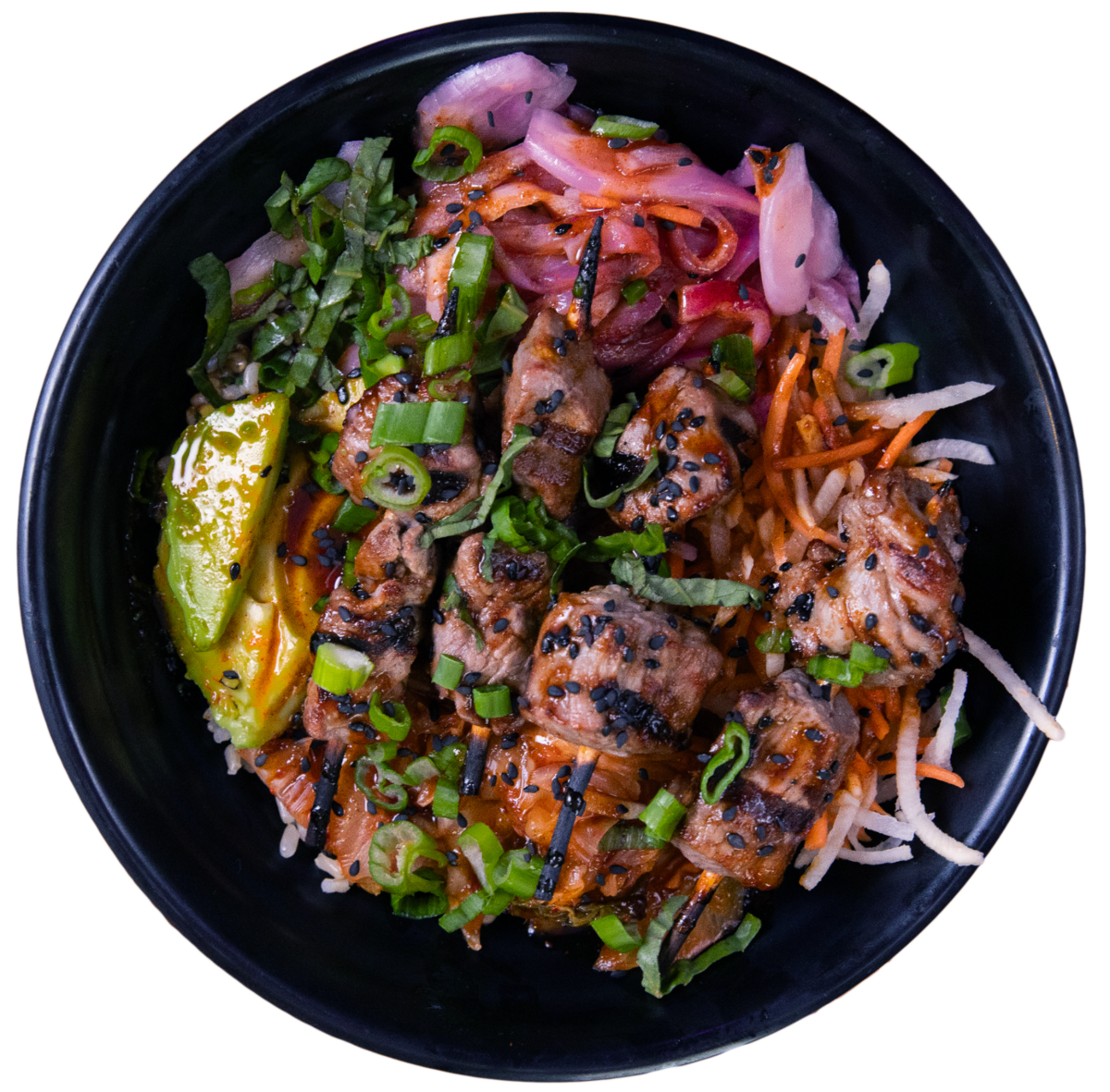 Chowa Bowl has opened a new location in Pismo Beach, serving poke bowls and ramen to visitors, like the above bulgolgi bowl featuring charbroiled skewered beef in a signature tamari-gochujang glaze.