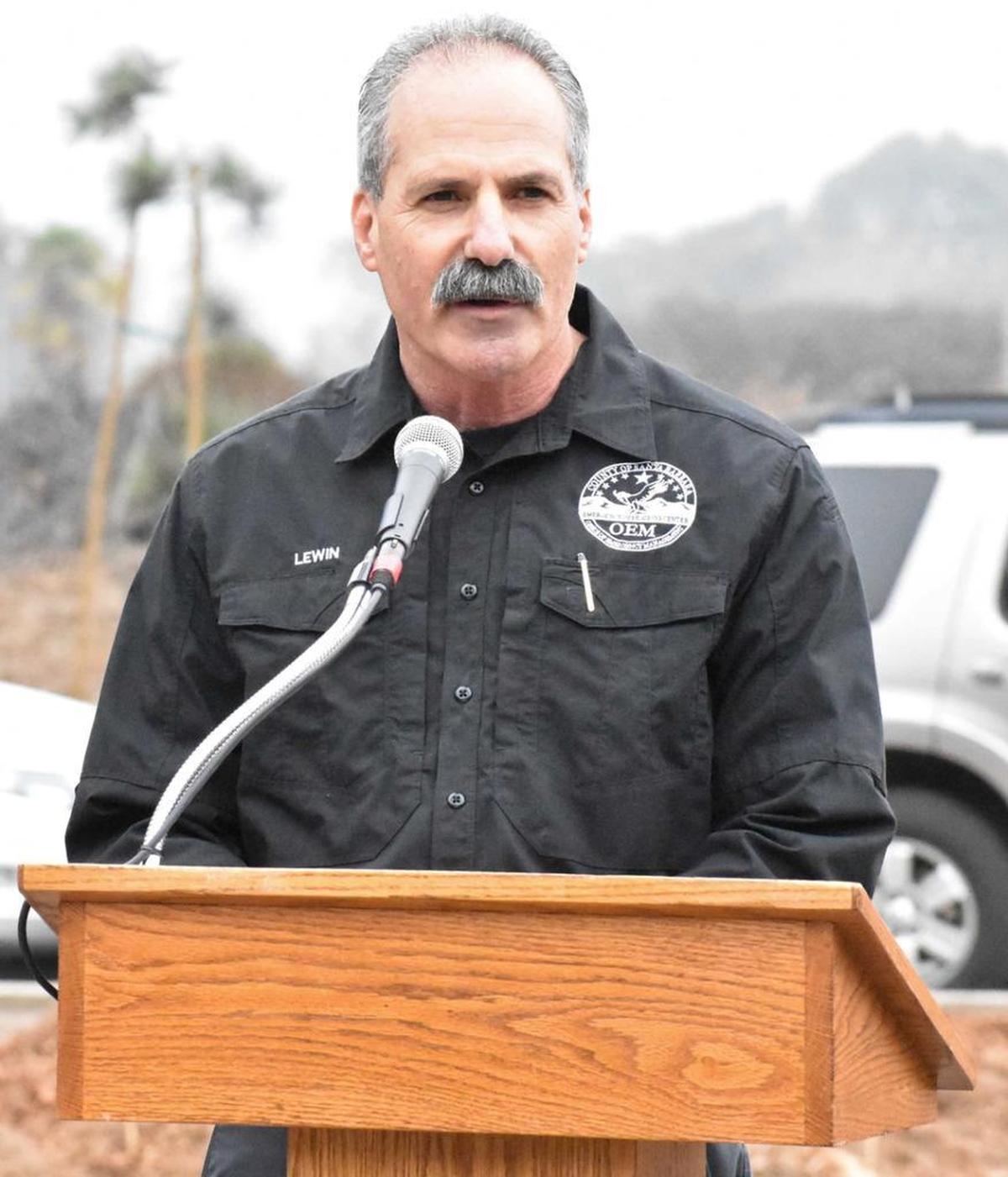 Rob Lewin, Santa Barbara County’s director of emergency management, encourages residents and visitors to register for emergency alerts through the Aware and Prepare program.