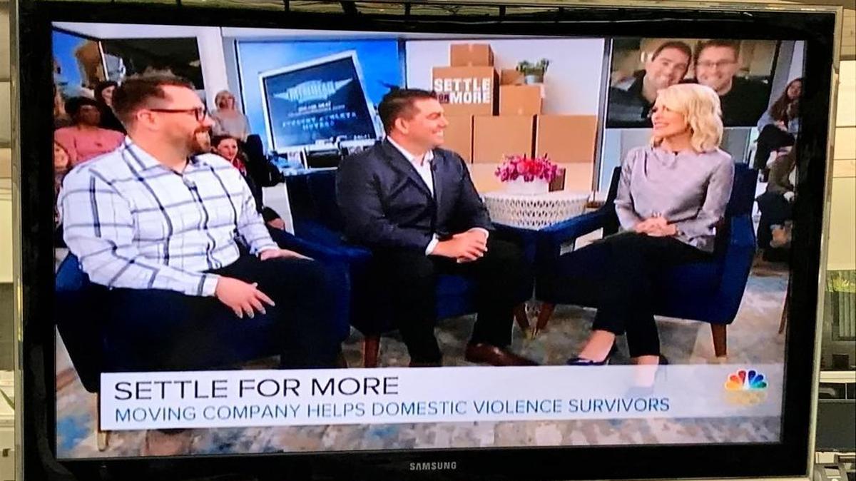 Brothers Evan and Aaron Steed appeared on The Today Show on Nov. 24, 2017, to talk about the nonprofit #MoveToEndDV, to help women leave abusive relationships. They set up the nonprofit through The Community Foundation San Luis Obispo County.