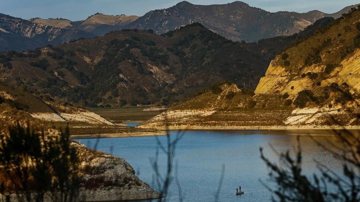 A stronger disinfectant will be temporarily used in the Lopez Lake drinking water distribution system beginning Wednesday, November 15, 2017. Here, fishermen cast their lines into the lake in a 2016 file photo.
