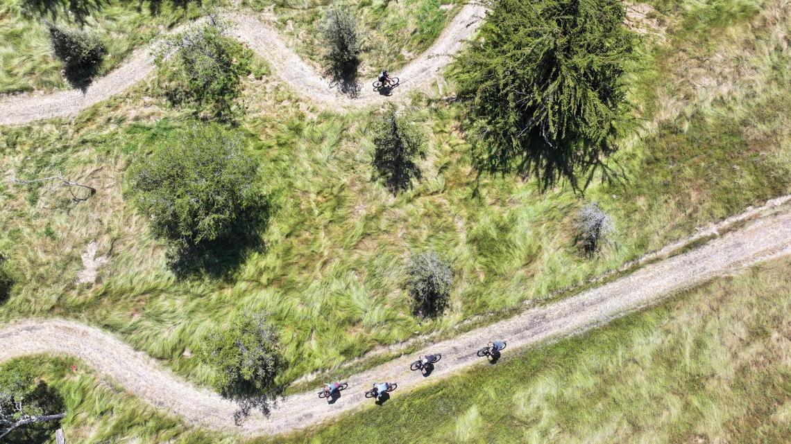 San Luis Obispo has opened the first phase of its new pilot bike park at Laguna Lake Park, which includes a mountain bike loop trail and a kids pump track.