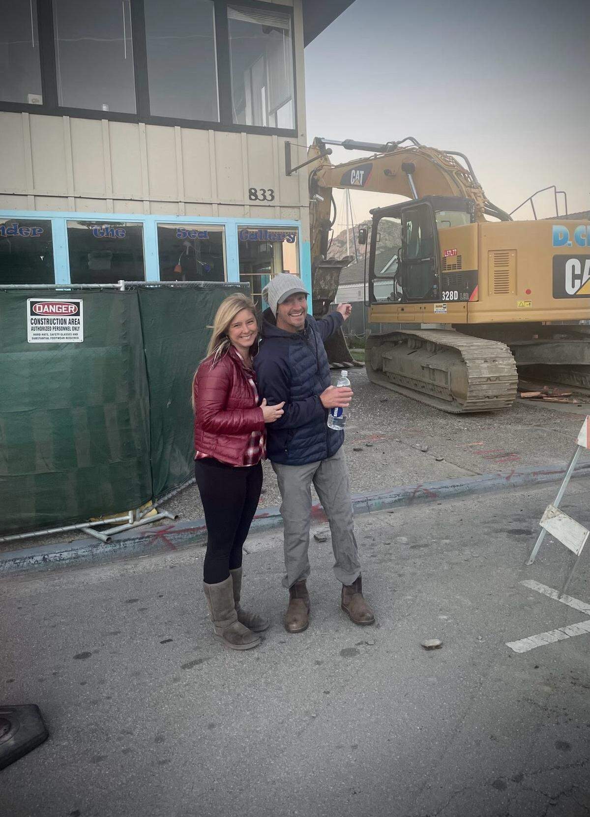 Cherise Hansson and husband Travis Leage will open HarborWalk Plaza in February 2024. The plaza will include a hotel, restaurants, shops and more.
