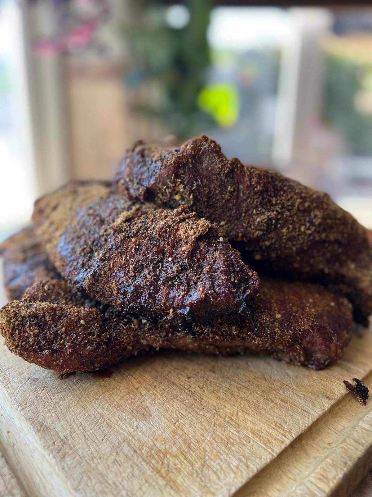 Tri-tip is one of the specialties Smokehouse Catering Co. in Santa Margarita.