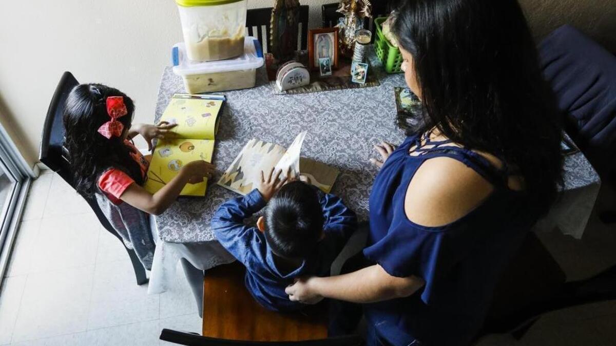 Gloria, whose parents brought her to the United States when she was 13, has two children — Anthony, 4, and Elena, 5 — who are American citizens. If she were deported to Mexico, she would take her kids with her.