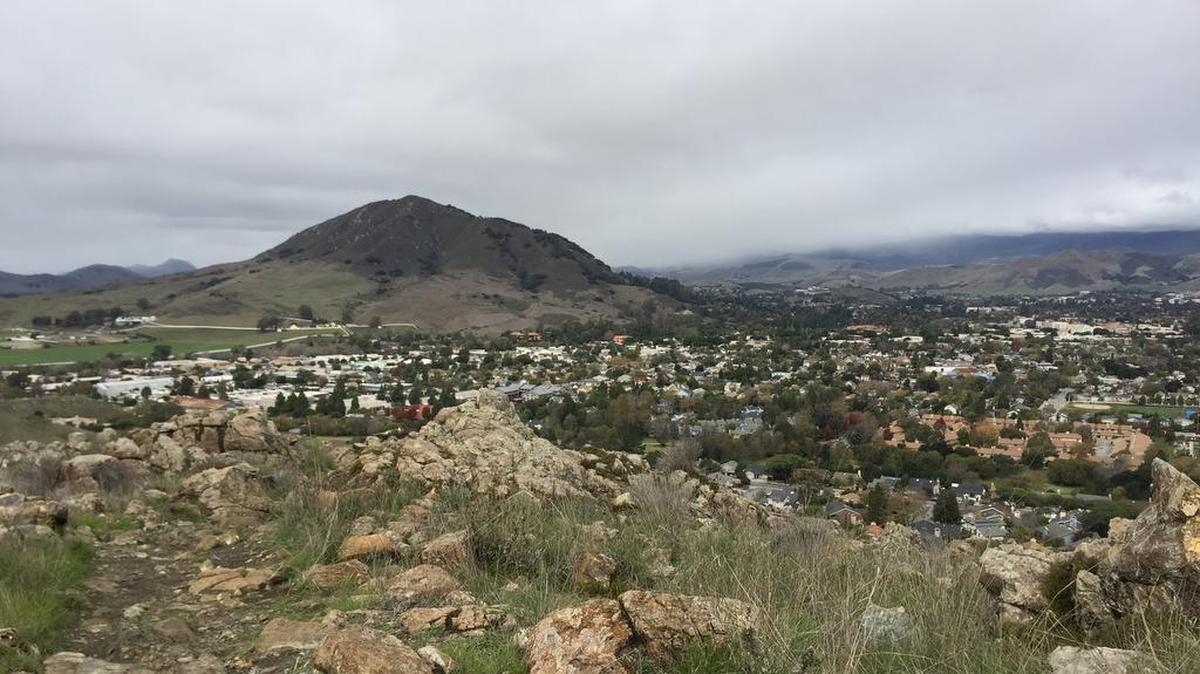 The South Hills Open Space in San Luis Obispo is an easy hike that offers fantastic views of the city.