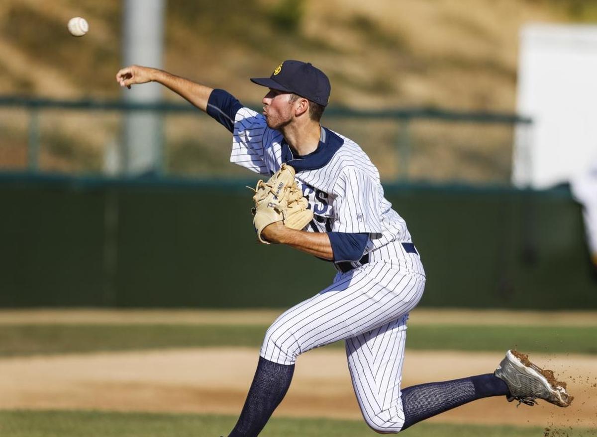 The San Luis Obispo Blues take on the Santa Maria Packers in the Blues’ season opener. Here, the Blues play in June 2016.