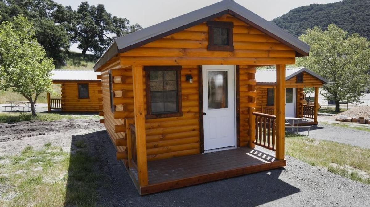 San Luis Obispo County has added new log cabins at the Hawk Campground (formerly Campaneros), across the road from the marina store at Lopez Lake Recreational Area. Utilities are still being worked on and the cabins will be in May 2017.