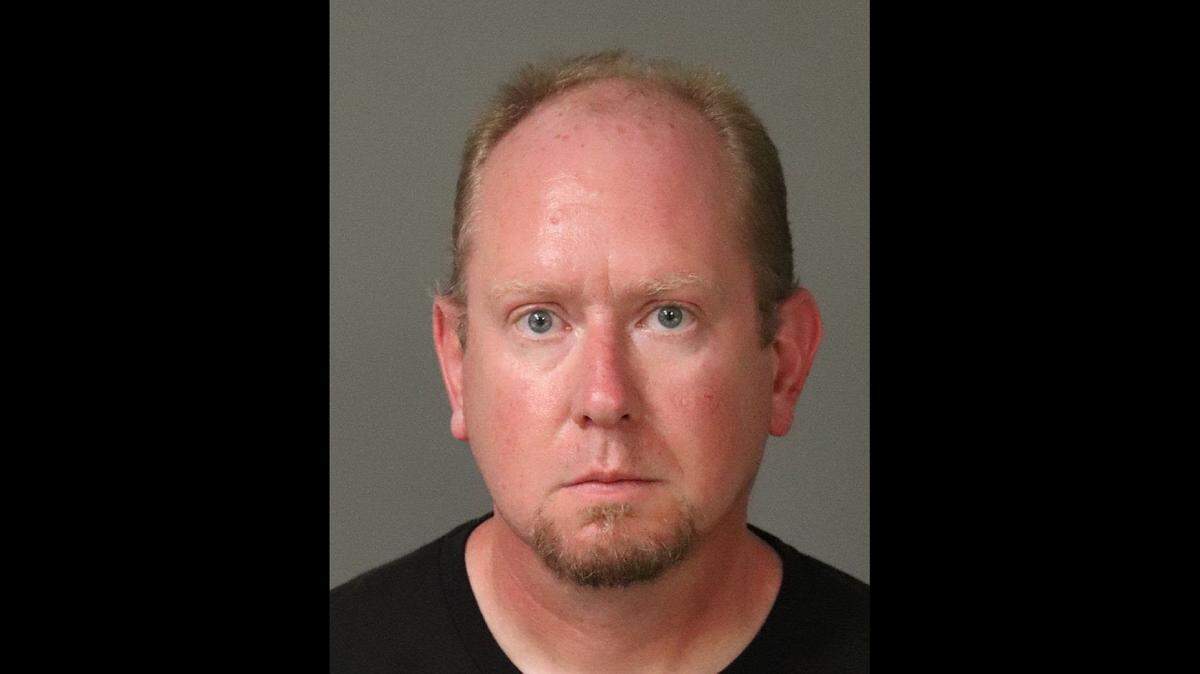 The San Luis Obispo Police Department arrested Jonathan Davis on suspicion of allegedly molesting a child on Saturday, Aug. 19, 2023.