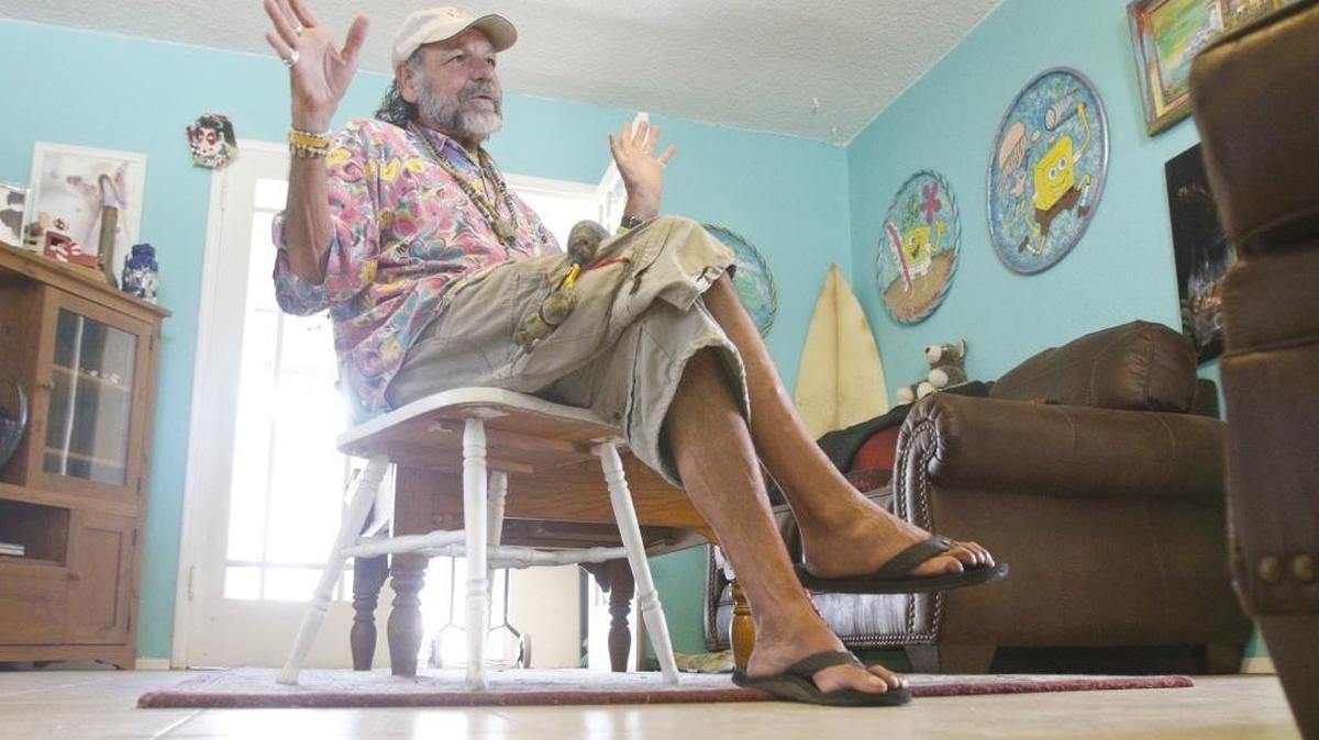 William Caridi had been homeless for about two years before he found housing through the 50Now program in April 2015.