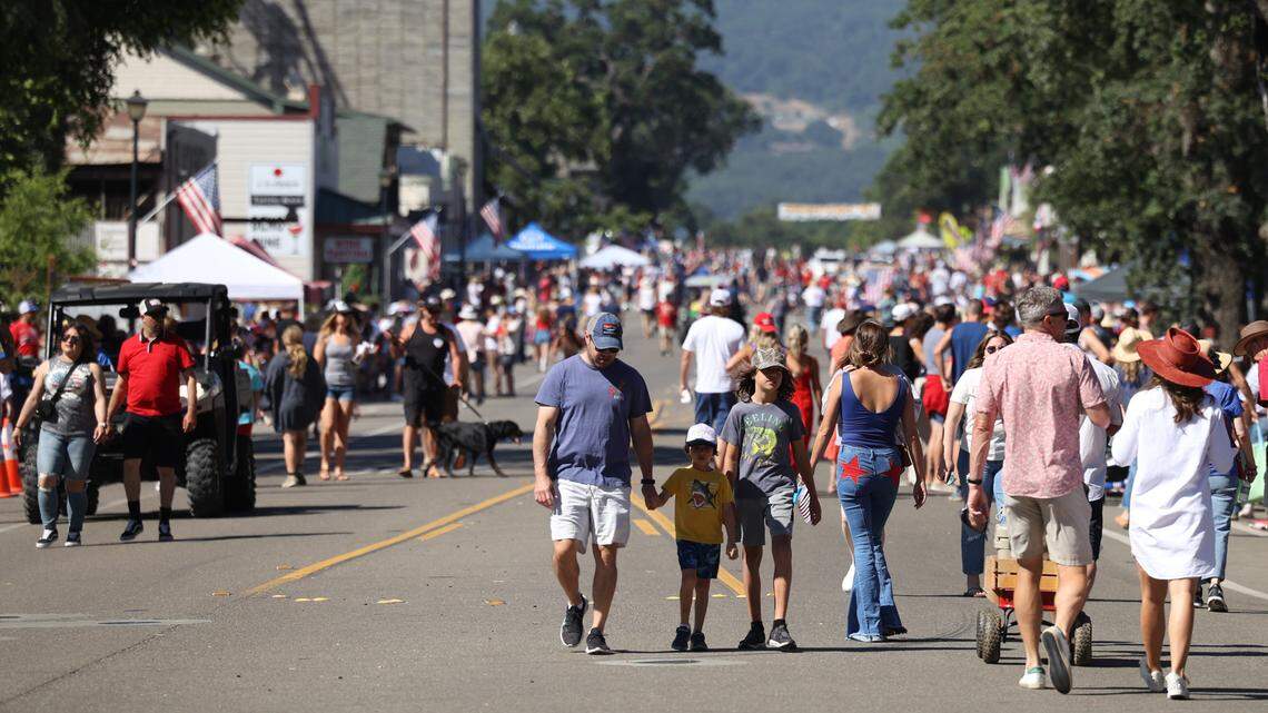 A pony trampled an individual at the Templeton parade, sending them to the hospital on July 4, 2023.