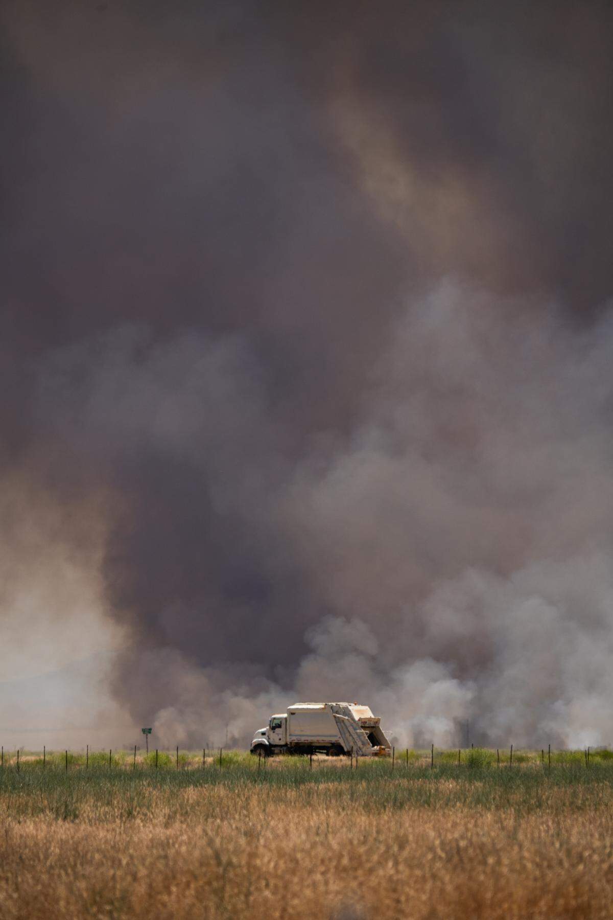 The Bear Fire burned 1,410 acres in California Valley on June 12, 2024.