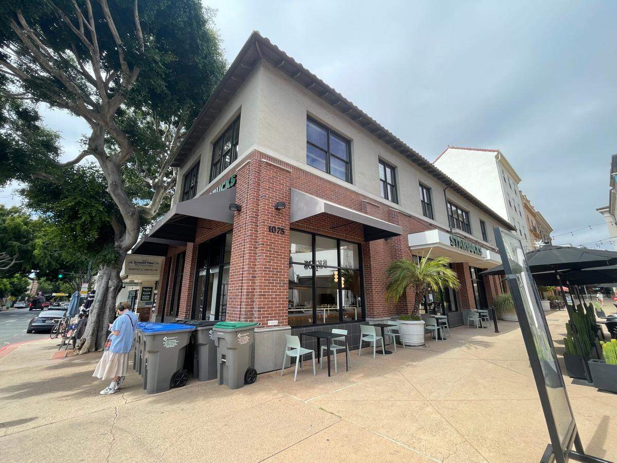 The Starbucks at 885 Higuera St. in downtown San Luis Obispo will relocate to an under-construction new location at 1075 Court St. in fall 2024. Pictured above is the new location on Court Street.