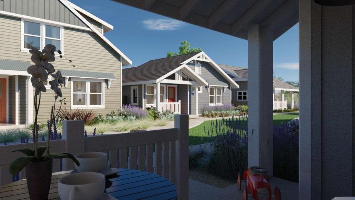 The Avila Ranch development (imagined in this animated model) was approved by the City Council on Tuesday.