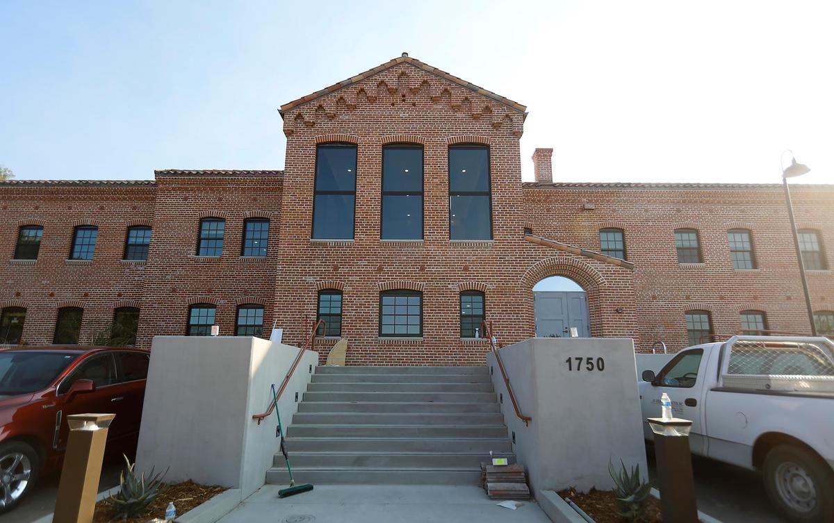 Bishop Street Studios is an apartment complex for low-income and mentally ill people in the old Sunny Acres juvenile hall location.