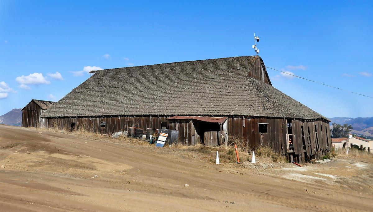This San Luis Obispo building, part of the Froom Ranch project site, will be saved or restored and placed in a park.
