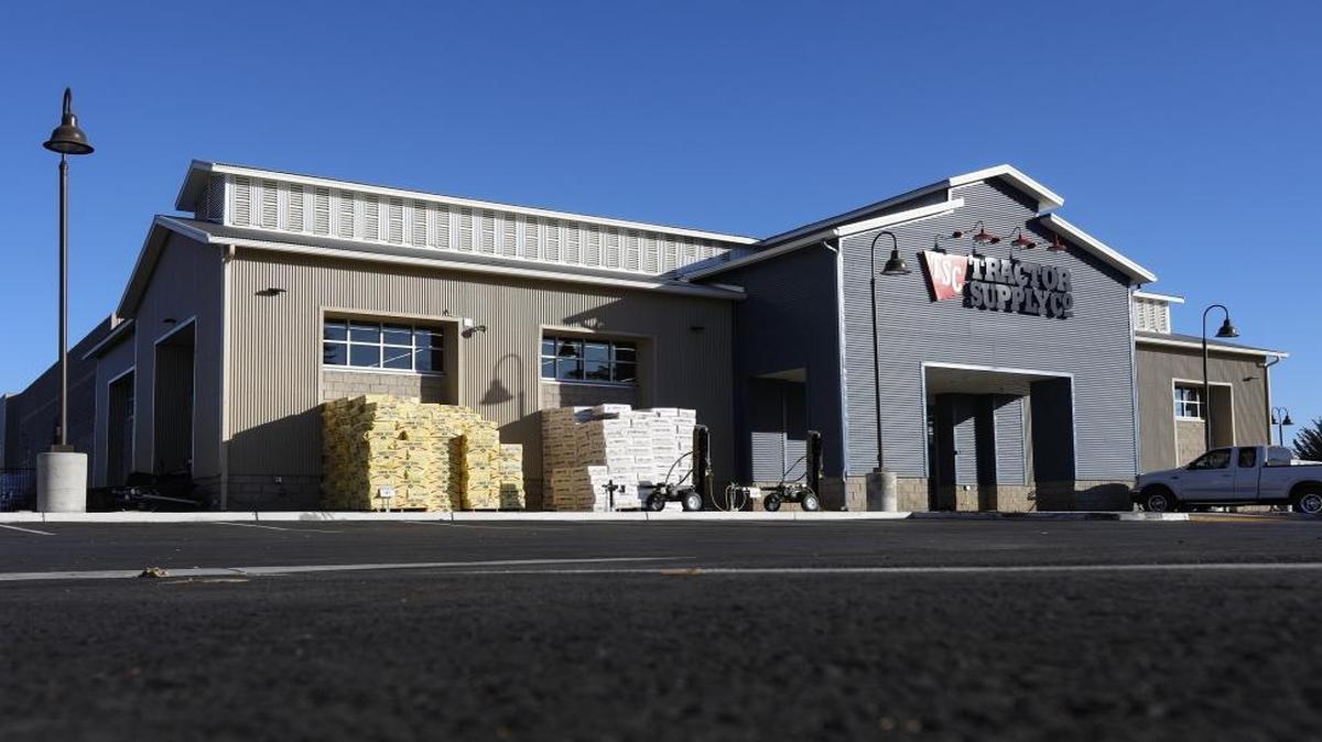Tractor Supply Co. has opened for business near the corner of Tank Farm Road and South Higuera Street in San Luis Obispo. The company is planning a new location in Fresno.