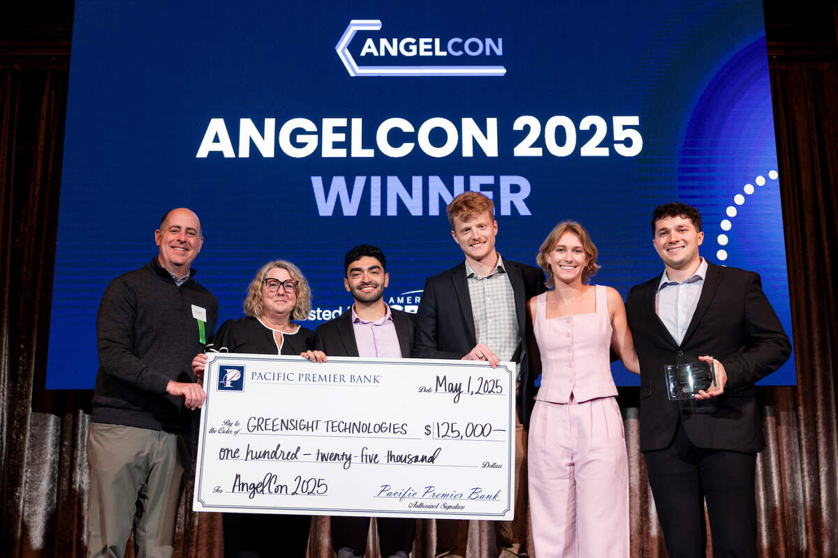 GreenSight Technologies was the big winner at pitch competition held at at Rod & Hammer Rock on May 1, 2025, in San Luis Obispo.