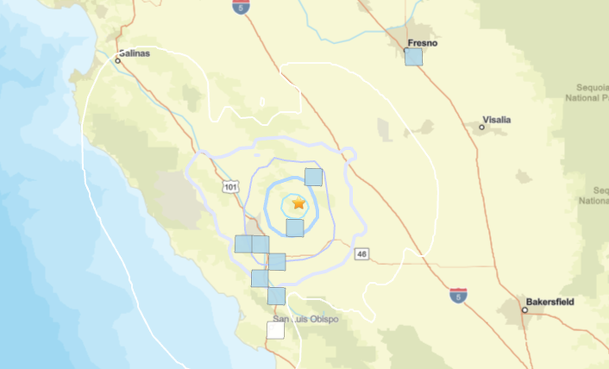 A 3.6-magnitude earthquake near Parkfield was detected around 3:56 p.m. on Wednesday, June 18, 2025. It was felt as far away as Fresno and San Luis Obispo.