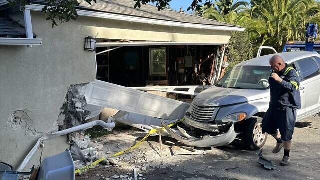 Driver injured after crashing car into SLO house | San Luis Obispo Tribune