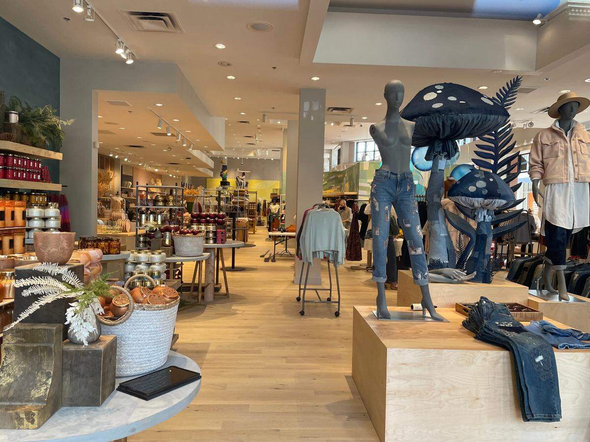 The women’s apparel and lifestyle good store, Anthropologie, opened in downtown San Luis Obispo in September.