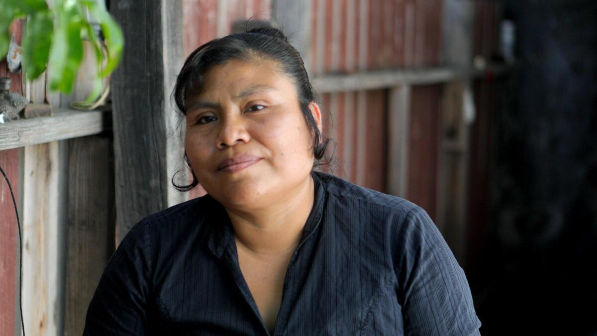 A Paso Robles woman who goes by the nickname Cheli said that the immigrant community has been hit hard with loss of work hours and COVID. She has a valid work permit, but isn’t working now to care for her children, and help others connect to community resources such as UndocuSupport for undocumented people in the community.