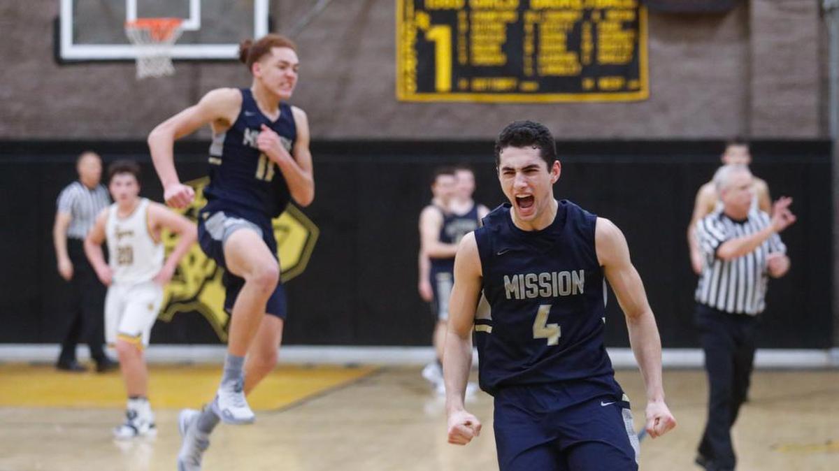 Mission Prep squeaked out a 52-51 victory over San Luis Obispo High School in boys basketball Friday night.