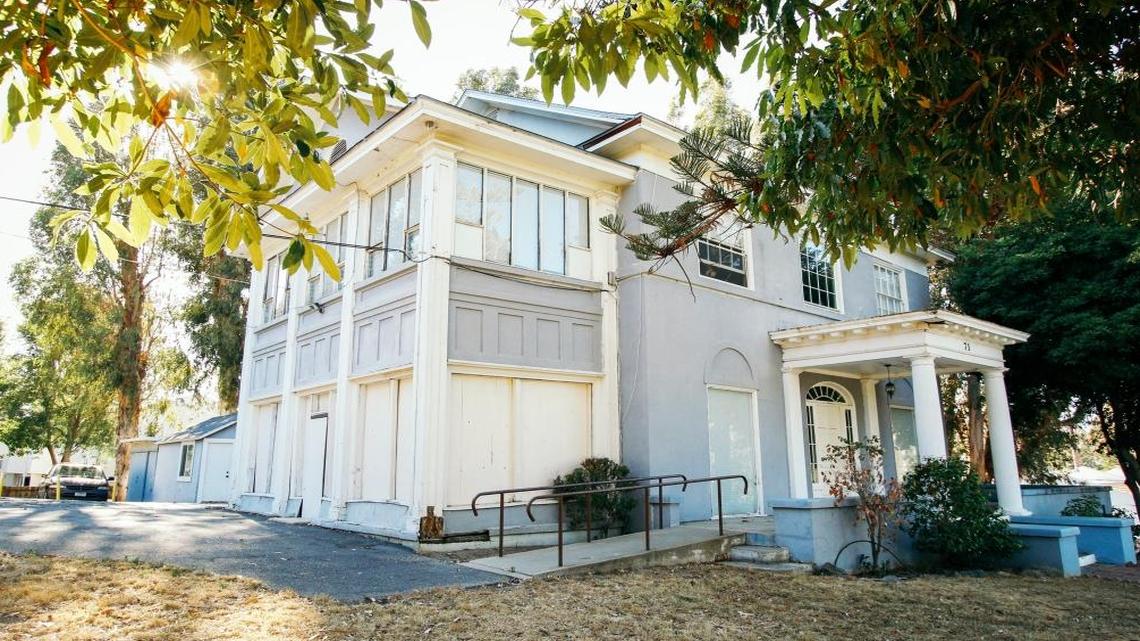 The historic Sandford House at 71 Palomar Ave. in San Luis Obispo will be moved to a different spot on the property to make way for 33 apartment units.