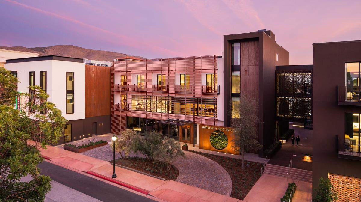 Hotel SLO is ione of the new properties that have brought additional lodging capacity to San Luis Obispo and helped boost city bed tax revenues.