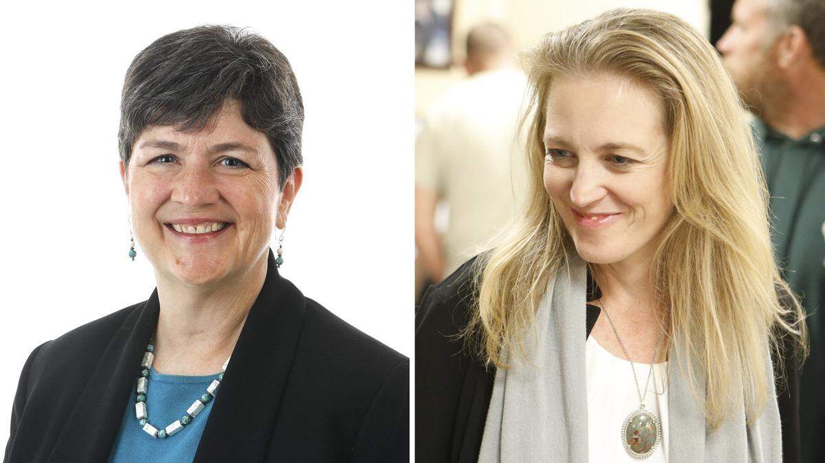 Incumbents Susan Funk and Heather Newsom are leading their races to retain their seats on the Atascadero City Council.