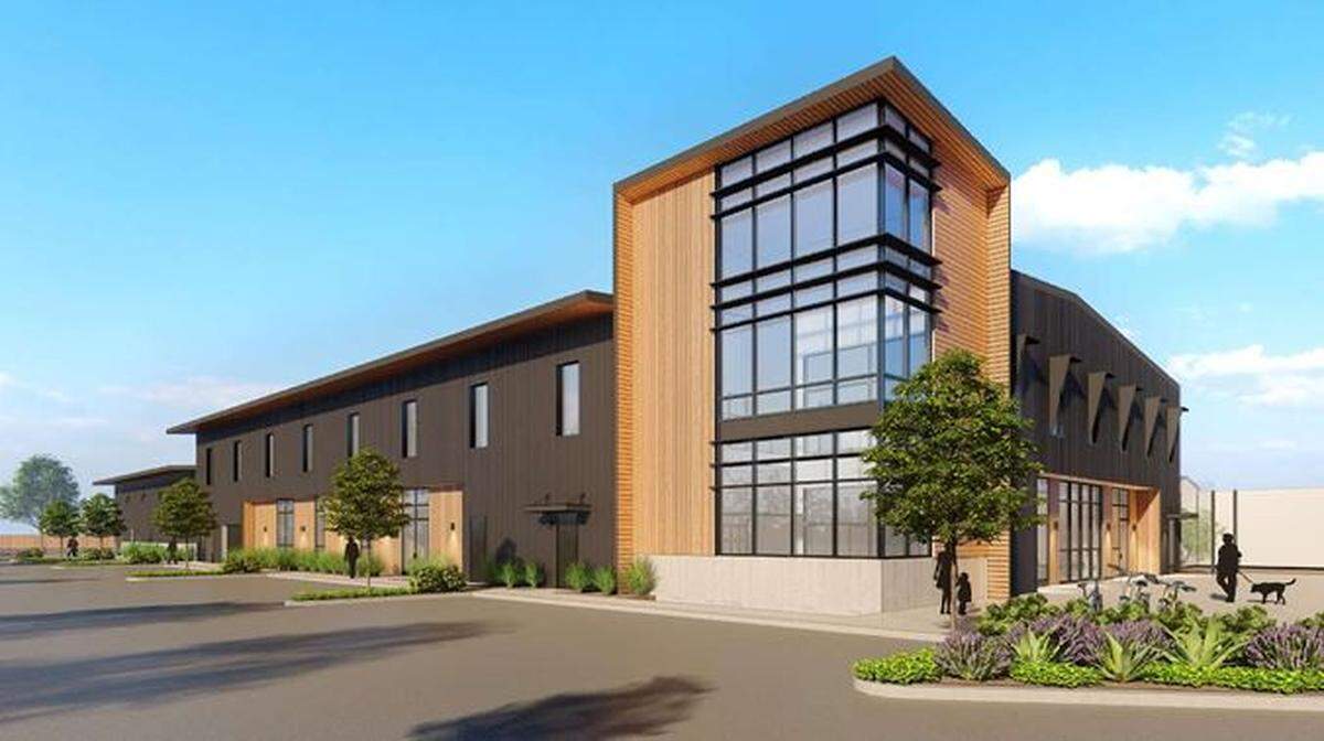 Property owner Keith Sweeney proposed building a new 23,164-square-feet structure at 10 Higuera St. that would house a distillery, restaurant, tasting room and associated spaces for Black Market Spirits