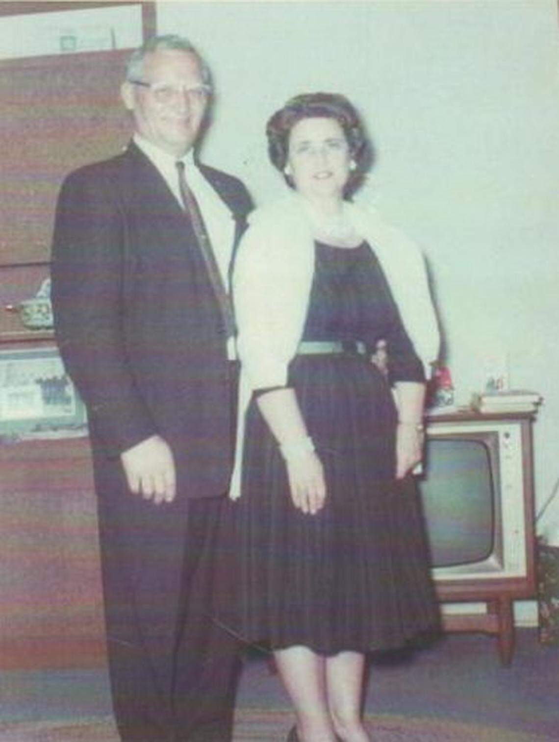 Bud and Avis Idler in 1961, five years after Bud opened Idler’s Appliances in San Luis Obispo.